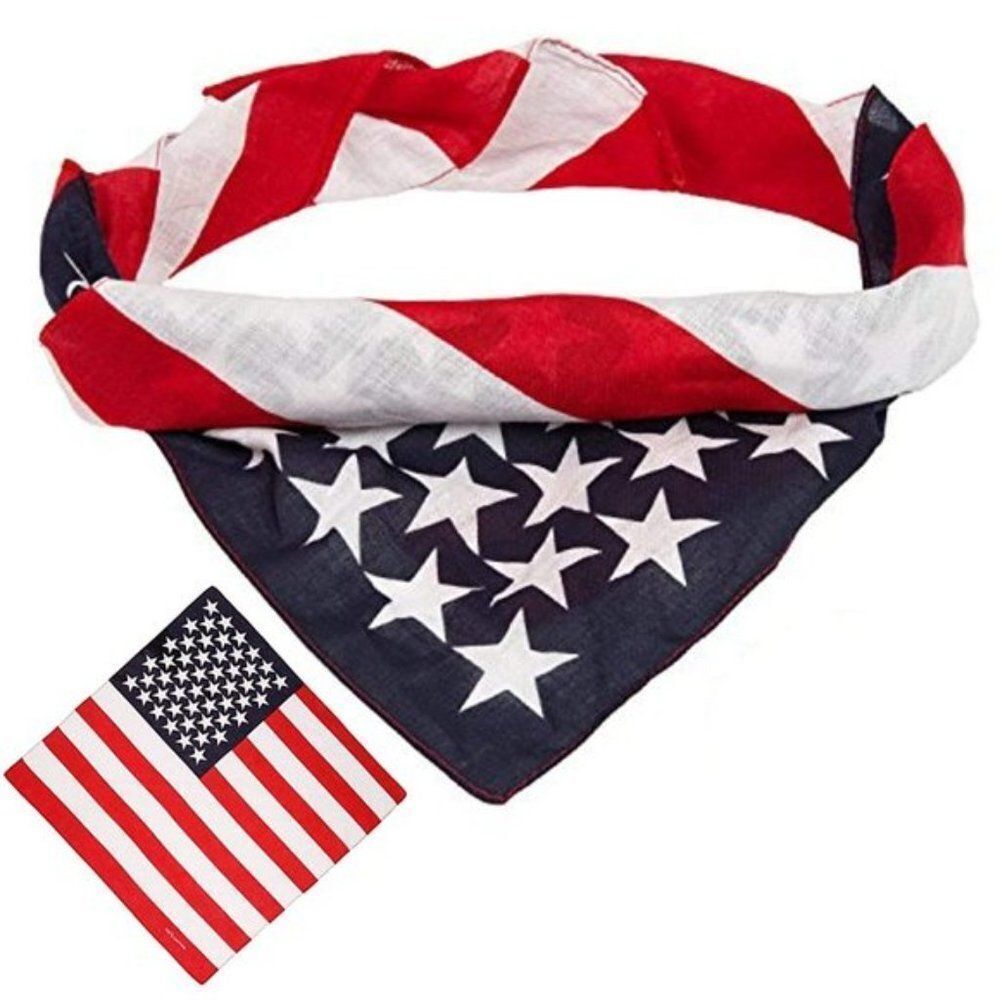 𝅺tough Outfitters Athletic Bandana American Flag